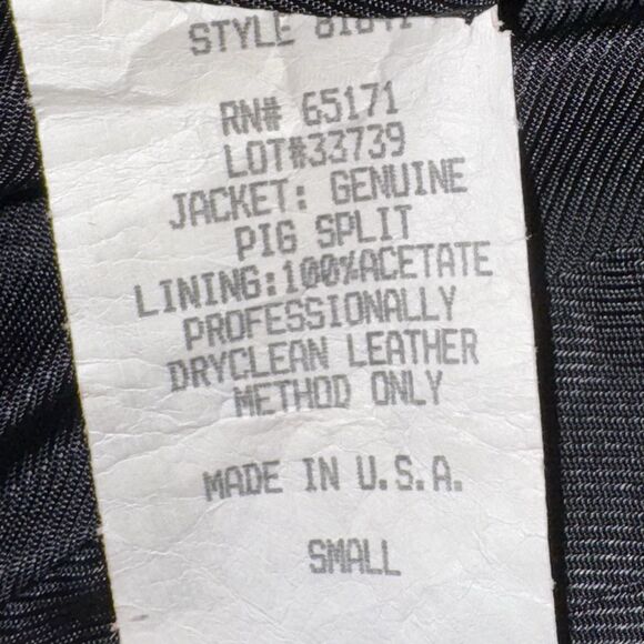 Frontier USA Phoenix Collection Black Suede Studded Western Jacket Women Small - Picture 11 of 11